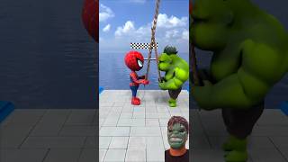 Örümcek Adam ve Hulk Koşu Yarışı😎 gta5 minecraft [upl. by Reckford]