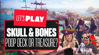 Lets Play Skull amp Bones PS5 Coop Gameplay  POOP DECK OR BURIED TREASURE FIND OUT HERE [upl. by Tibbitts]