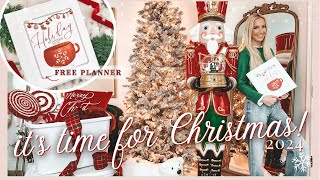 🎄 ITS TIME FOR CHRISTMAS  CHRISTMAS DECOR planning  prep 2024  Getting ready for Christmas [upl. by Ahearn]