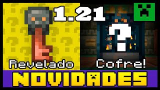 VÍDEO OFICIAL NOVIDADES DA ATUALIZAÇÃO DO MINECRAFT 121 NOVO BLOCO THE VAULT [upl. by Constantin676]