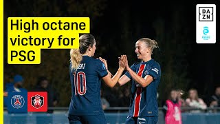 HIGHLIGHTS  Paris SaintGermain vs FC Fleury 91 Arkema Première Ligue 202425 Matchday 5 [upl. by Aiveneg]