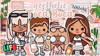 🧺45 minutes of Aesthetic Toca Boca routines roleplay cooking etc Toca Boca [upl. by Afaw]