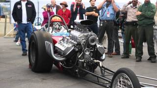 Front Engine Dragster running [upl. by Valerian]