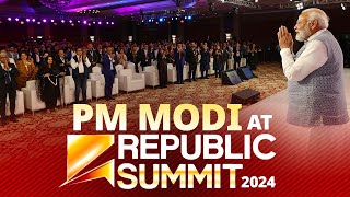 LIVE PM Narendra Modi attends the Republic Summit 2024 [upl. by Hbahsur543]