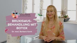 BruxismusBehandlung mit Botox Die wichtigsten Infos  Dr Barbara Kernt in München [upl. by Nylodnewg]