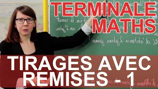 Probabilités  Tirages avec remises  Le rappel de cours 1  Maths terminale  Les Bons Profs [upl. by Sadie]