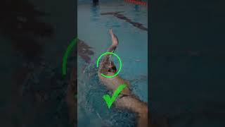 📉 Popraw swój grzbiet 👇 short viral swim improve [upl. by Ailam350]