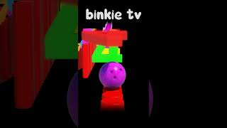 Jumping Bowling Ball Adventure  Learn Numbers  Binkie TV [upl. by Noemi]