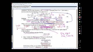 Module 17 Solving Partial Differential Equations MATLAB [upl. by Damarra]