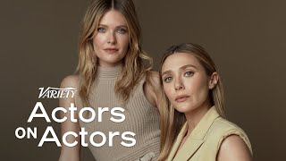 Elizabeth Olsen amp Meghann Fahy  Actors on Actors [upl. by Hukill]