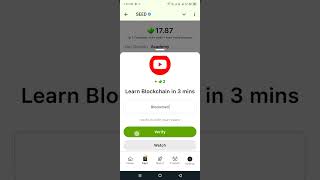 Learn Blockchain in 3 min seed code seeds code ytshorts [upl. by Pavkovic]