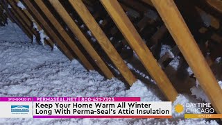 Keep Your Home Warm All Winter Long With PermaSeals Attic Insulation [upl. by Llemar]