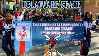 Delaware State University Band • 2024 Homecoming Parade [upl. by Belvia]