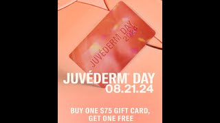 Juvederm Day Promo Save Up to 225 on Your Next Juvederm Treatment [upl. by Hudgens276]