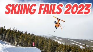 Skiing Fails 2023  Winter Fails 2023  Snow Fails 2023 [upl. by Juli160]