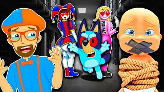 Baby and Blippi Escape 100 PRISONS [upl. by Ailen]