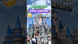 It Costs HOW MUCH to Eat  Magic Kingdom 💰🤑 Disney Food amp Prices [upl. by Dviad]