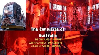 The Consulate of Australia curated a quirky tram exhibit as a part of 29th KIFF Glimpses [upl. by Man]