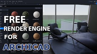 New Free Photorealistic Render Engine for Archicad [upl. by Seana]