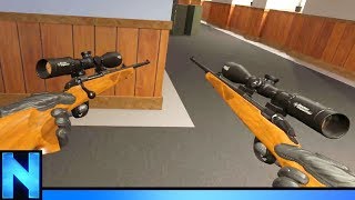 AKIMBO SNIPER RIFLES IN VR COUNTER STRIKE [upl. by Gardia]