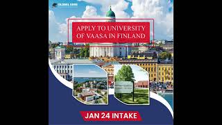 Finland  University of Vaasa  Global Edge  Authorised Consultants  Call 01148475000 [upl. by Gothard339]