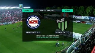 Todos los goles Fecha 20  Torneo Primera B NacionalFútbol Para Todos [upl. by Jacquie]