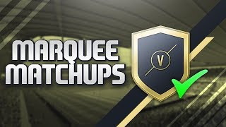 SBC FUT 18  Grosses affiches du 02012018 marquee matchups [upl. by Urbanna440]