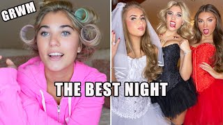 GRWM for the BEST HALLOWEEN NIGHT Biggest Surprise Performance  Rosie McClelland [upl. by Anoj]