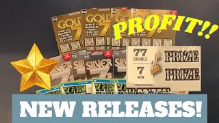 ⭐️ NEW RELEASES ⭐️ PROFIT Session on the Georgia Lottery New Release Scratch Off Tickets 🎟️ [upl. by Suhpoelc]