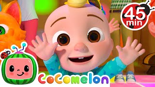 Looby Loo Dance  CoComelon Animal Time  Learning with Animals  Nursery Rhymes for Kids [upl. by Ervine]