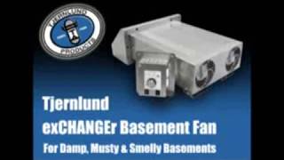 Tjernlund Products Xchanger Reversible Basement Fans Model X2D [upl. by Guyer]