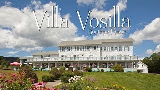 Villa Vosilla Boutique Resort in Hunter New York [upl. by Ellevart689]