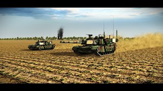 M1A2 Abrams SEPV3 VS T90M  Nebraska Fields  Modern Conflict [upl. by Rovaert974]