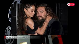 Lisa Bonet Officially Files for Divorce from Jason Momoa After 2Year Separation jasonmomoa [upl. by Alisun76]