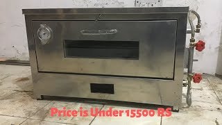 Commercial Indian Gas Pizza Oven Price in Delhi and India amp Get Details of Indian Pizza oven [upl. by Weatherby853]