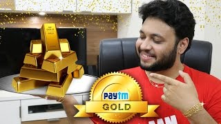 Buy and Store GOLD using Paytm  Online Digital Gold Hindi [upl. by Ykcin719]