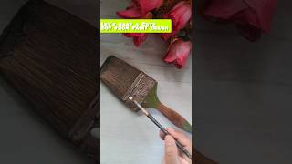 Cutest Diy From Paint Brush 😱🤗 ytshorts bestoutofwaste youtubeshorts youtubepartner diycrafts [upl. by Wearing]