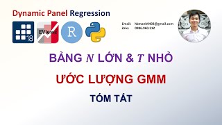 Dynamic Panel  DGMM và SGMM  tóm tắt lý thuyết [upl. by Iver281]