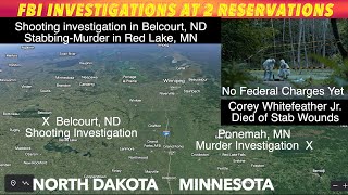 FBI Investigations At Minnesota amp North Dakota Reservations Murder amp Shooting [upl. by Malita]