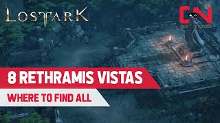 Lost Ark Where to Find All RETHRAMIS VISTA Locations [upl. by Ahsienot]