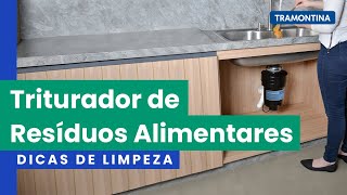 Saiba como Limpar o Triturador de Resíduos Alimentares  Tramontina [upl. by Atsyrk]