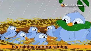 Its Raining Raining Raining Rhyme  Rain Songs For Kids I English Rhymes For Children  Kids Poem [upl. by Guinevere]