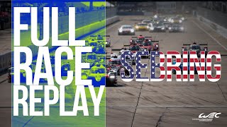 FULL RACE  2019 1000 Miles of Sebring  FIA WEC [upl. by Marucci]