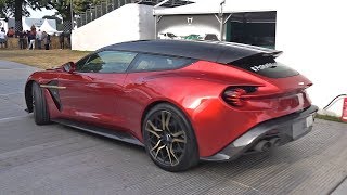 1 Million Aston Martin Zagato Shooting Brake  Lovely Exhaust Sounds [upl. by Indira394]