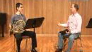 NY Phil Erik Ralskes F Horn Private Lesson [upl. by Leen]