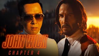 John Wick Duels Caine Scene  John Wick Chapter 4 [upl. by Forrer]