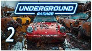 Shopping for cars in a junkyard for cash  UNDERGROUND GARAGE [upl. by Brookhouse984]