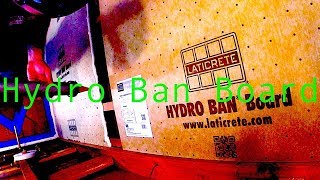 How ToWater Proof bath tub shower surround using Laticrete Hydro Band Board sealant method NJ [upl. by Lleryd320]