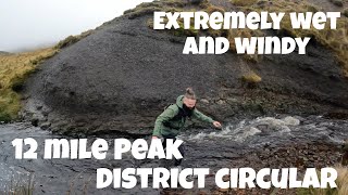 Wet and windy 12 mile Peak District circular [upl. by Winnie]