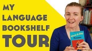 My Language Bookshelf Tour║Lindsay Does Languages Video [upl. by Lynn]